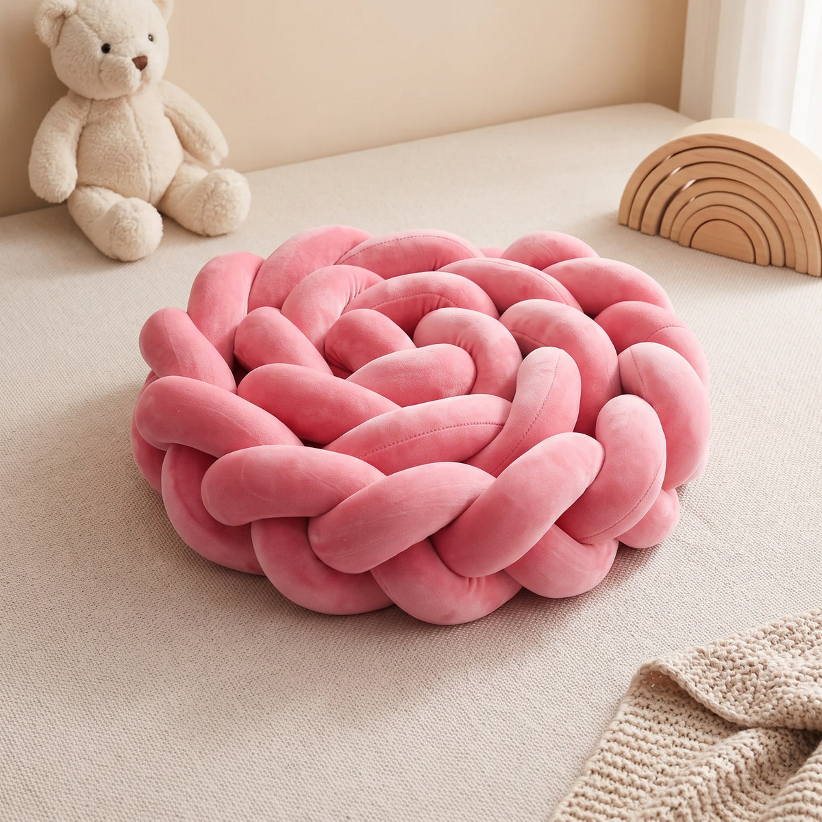 Tresse de lit - Bonbon Fraise