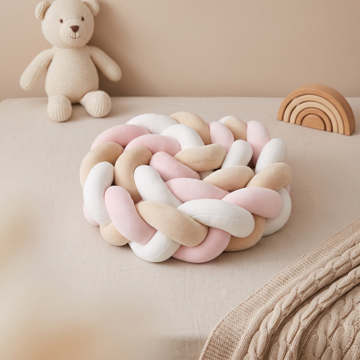 Tresse de lit - Nuage Sucré
