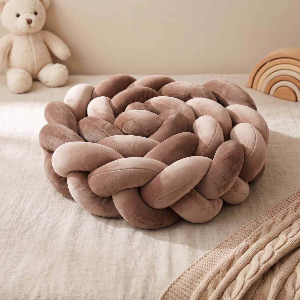 Tresse de lit - Chocolat Praliné