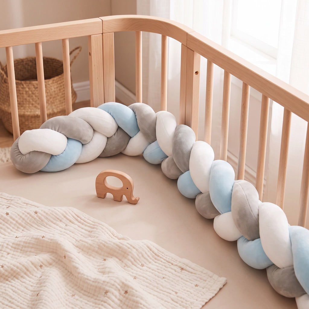 Tresse de lit - Brume Marine