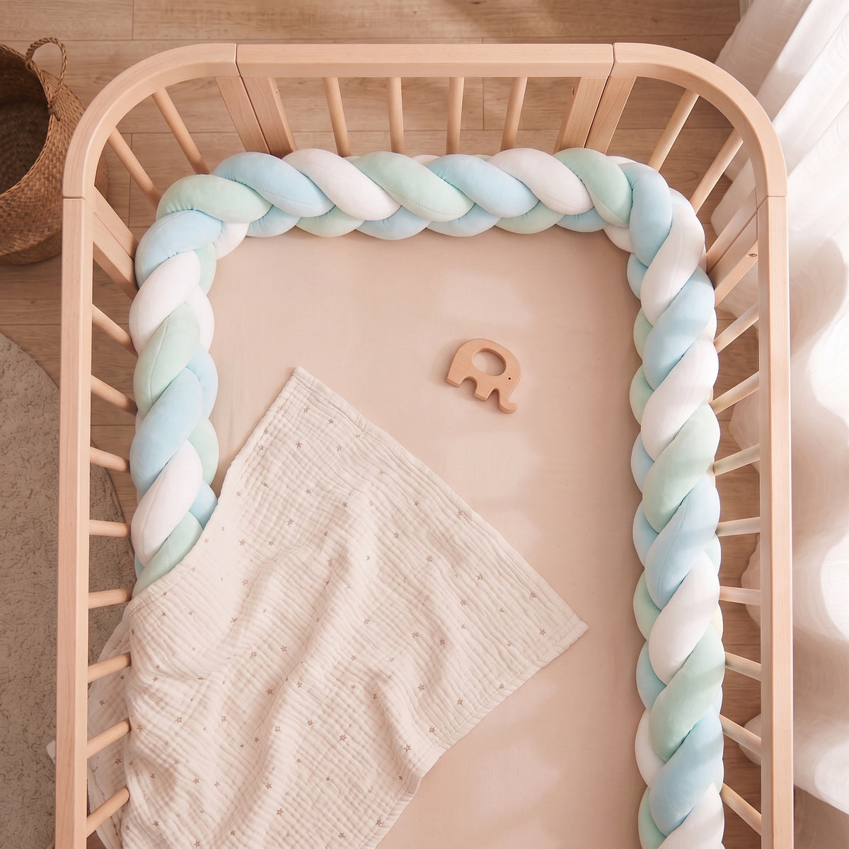 Tresse de lit - Sorbet Menthe